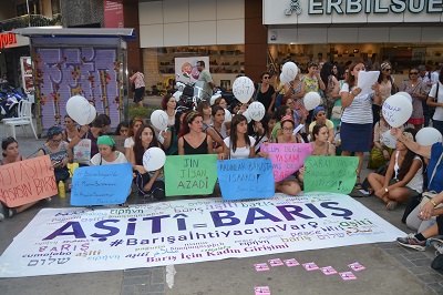 İzmir Kadın eylemi 2