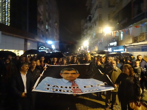 İzmirde Tahir elçi protestosu 2