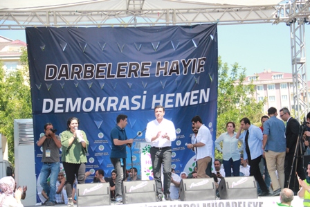 HDP Darbelere Hayır mitingi 4