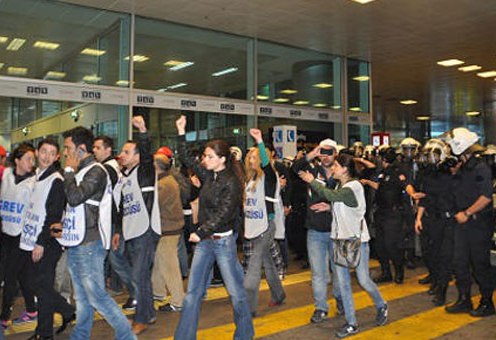 thy polis saldirdi