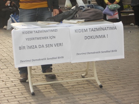 kidem tazminatima dokunma