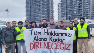 haldiz iscileri direniste