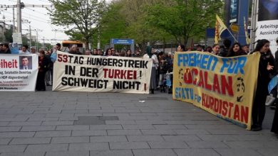 mannheimde ortak miting