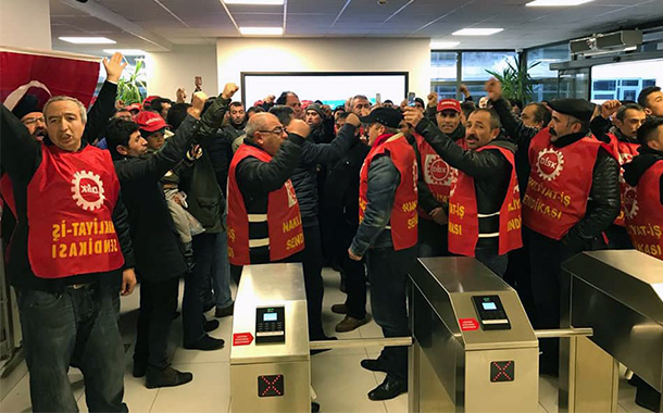 disk nakliyat is norm altas iscileri cankaya belediyesi isgal 7aralik2017